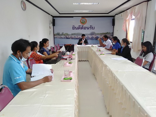 วันที่ 2 ธันวาููคม 2563 ประชุมประเมินผลการติดตามโครงการอาสาสมัครบริบาลท้องถิ่น เพื่อดูแลผู้สูอายุที่มีภาวะพึ่งพิง