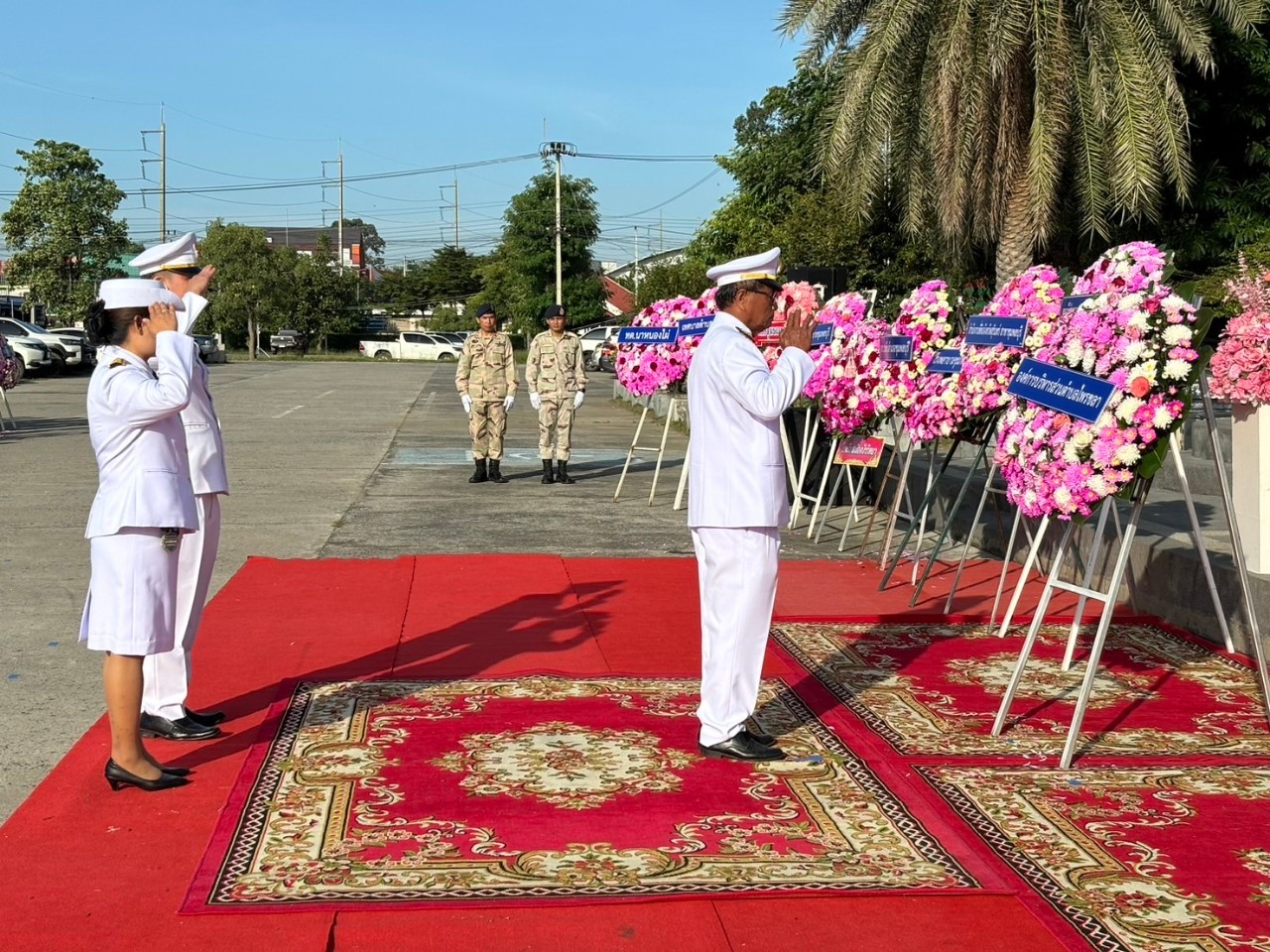 ร่วมพิธีวางพวงมาลาเพื่อน้อมรำลึกในพระมหากรุณาธิคุณ  เนื่องในวันปิยมหาราช ประจำปี พ.ศ.2567 