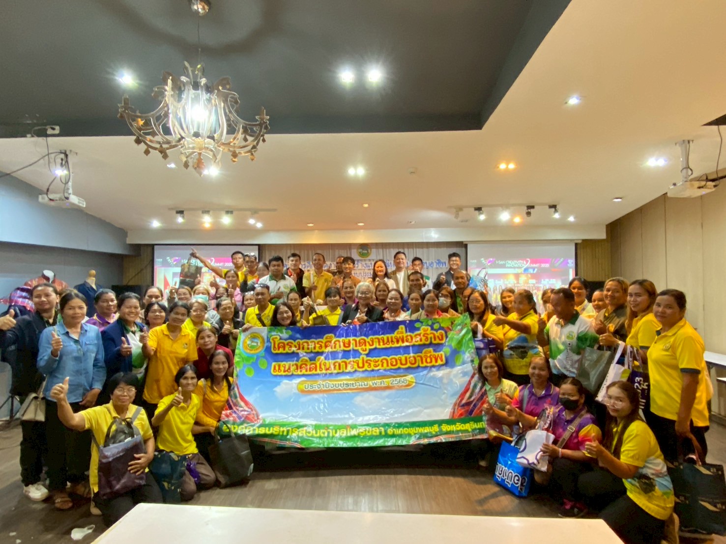 โครงการศึกษาดูงานเพื่อสร้างแนวคิดในการประกอบอาชีพ ประจำปีงบประมาณ พ.ศ. 2568                      