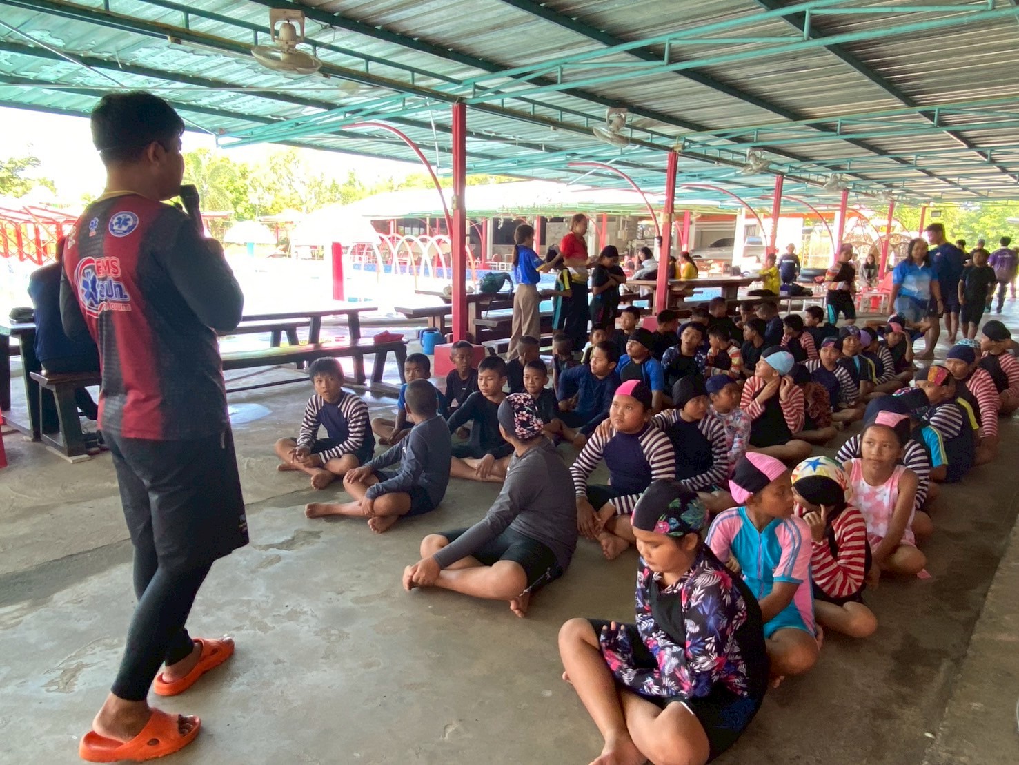 โครงการสร้างความปลอดภัยทางน้ำ เด็กลอยตัวได้ ว่ายน้ำเป็น เล่นน้ำปลอดภัย ประจำปีงบประมาณ พ.ศ.2568    