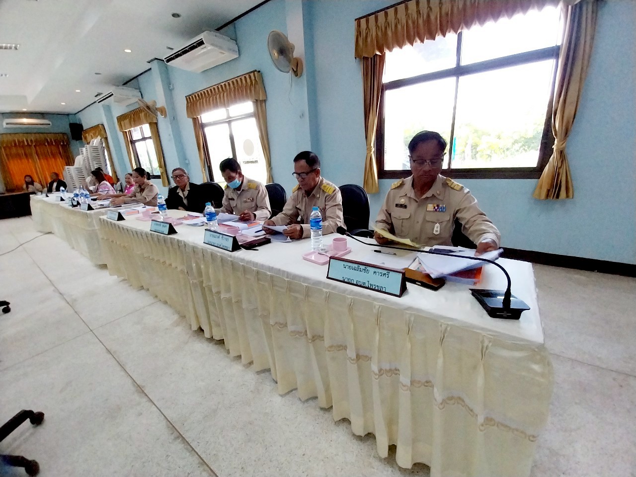 ประชุมสภาองค์การบริหารส่วนตำบลไพรขลา สมัยประชุมสามัญ สมัยที่ 3 ครั้งที่ 1 ประจำปี พ.ศ. 2568